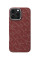 Чохол Pitaka Tactile Woven Case Monogram Red/Gold for iPhone 16 Pro (KI1602PTK) - 2 - 0