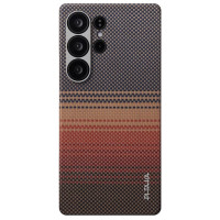 Чехол Pitaka Tactile Woven Case Sunset for Samsung Galaxy S25 Ultra (KS2503U)