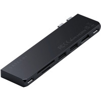 Хаб Satechi Aluminum USB-C Pro Hub Slim Adapter Midnight