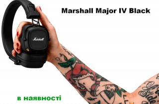 Marshall Major IV Black