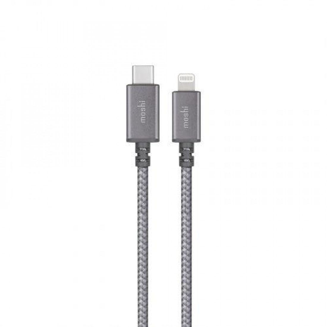 Кабель USB-C to Lightning Moshi Integra™ USB-C to Lightning Cable Titanium Gray (1.2 m) (99MO084041)