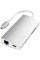 Хаб Satechi Type-C Multi-Port Adapter 4K with Ethernet V2 Silver - 2 - 0