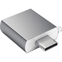 Адаптер Satechi Aluminum Type-C to USB-A 3.0 Adapter Space Gray
