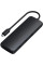 Хаб Satechi Aluminum Type-C Hybrid Multiport Adapter Black - 2 - 0