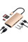 Хаб Satechi Aluminum Type-C Multi-Port Adapter 4K with Ethernet V2 Gold - 2 - 0