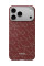 Чохол Pitaka Ultra-Slim Monogram для iPhone 17 Pro Red/Gold - 2 - 0