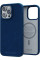 Чохол-накладка Njord Suede MagSafe Case Blue для iPhone 15 Pro Max - 2 - 0