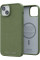 Чехол-накладка Njord Suede MagSafe Case Olive для iPhone 15 Plus - 2 - 0
