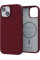 Чехол-накладка Njord Suede MagSafe Case Red для iPhone 15 - 2 - 0