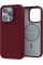 Чехол-накладка Njord Suede MagSafe Case Red для iPhone 15 Pro - 2 - 0