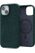 Чехол-накладка Njord Salmon Leather MagSafe Case Green для iPhone 15 - 2 - 0
