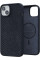 Чехол-накладка Njord Salmon Leather MagSafe Case Black для iPhone 15 Plus - 2 - 0