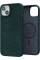 Чехол-накладка Njord Salmon Leather MagSafe Case Green для iPhone 15 Plus - 2 - 0