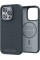 Чехол-накладка Njord Fabric MagSafe Case Dark Grey для iPhone 15 Pro - 2 - 0