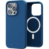 Чохол-накладка Njord 100% GRS MagSafe Case Blue для iPhone 15 Pro