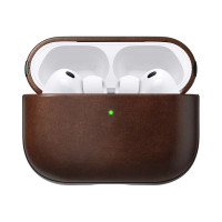 Шкіряний чохол Nomad Modern Horween для AirPods Pro 3 Rustic Brown