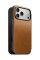 Кожаный чехол-книжка Nomad Modern Folio English Tan для iPhone 17 Pro - 2 - 0