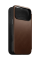Кожаный чехол-книжка Nomad Modern Folio Brown для iPhone 17 Pro Max - 2 - 0