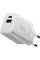 Сетевое зарядное устройство Native Union Fast GaN Charger PD 45W (1 USB-C + 1 USB-A) Port White (FAST-PD45AC-WHT-EU) - 2 - 0