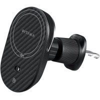 Автомобільний тримач Pitaka MagEZ Car Mount Pro 2 Qi2 Car Vent Black (CM2402N)
