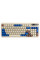 Бездротова клавіатура KZZI Z98 UA/ENG (Rainbow Switch) Latte (6977534870437) - 2 - 0
