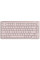 Бездротова клавіатура KZZI I75 UA\ENG (Red Switch) Pink - 2 - 0