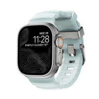 Ремешок Nomad Rocky Point Band Natural Titanium Hardware Icy Blue Glow 46mm/49mm (NM014452858)