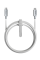 Кабель Nomad USB-C Kevlar Cable 240W White (1.5 m) (NM014674858) - 2 - 0