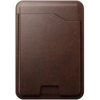 Шкіряний гаманець Nomad Mag з Find My Tracking Horween Rustic Brown