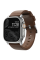 Ремінець Nomad Modern Leather Band Silver Hardware Brown 46mm/49mm (NM01907985) - 2 - 0
