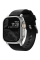 Ремінець Nomad Modern Leather Band Silver Hardware Black 46mm/49mm (NM01908685) - 2 - 0