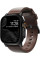 Ремінець Nomad Modern Leather Band Black Hardware Rustic Brown Horween 46mm/49mm (NM1A4RBM00) - 2 - 0
