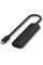 Хаб Satechi 4-in-1 USB-C Slim Multiport Adapter 4K Black - 2 - 0