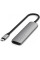 Хаб Satechi 4-in-1 USB-C Slim Multiport Adapter 4K Space Grey - 2 - 0