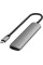 Хаб Satechi 6-in-1 USB-C Slim Multiport Adapter 4K Space Grey - 2 - 0