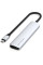 Хаб Satechi 6-in-1 USB-C Slim Multiport Adapter 4K Silver - 2 - 0