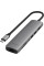 Хаб Satechi 7-in-1 USB-C Slim Multiport Adapter 4K with Ethernet Space Grey - 2 - 0