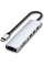 Хаб Satechi 7-in-1 USB-C Slim Multiport Adapter 4K with Ethernet Silver - 2 - 0