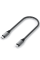 Кабель USB-C to Lightning Satechi Cable Space Gray (25 cm) ST-TCL10M - 2 - 0