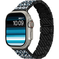 Ремешок Pitaka Chroma Carbon Band Dreamland Mosaic for Apple Watch 49/45/44mm (AWB2303)