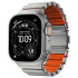 Ремінець Nomad Stratos Band для Apple Watch 46/49 Natural Hardware Ultra Orange