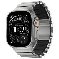 Ремінець Nomad Stratos Band для Apple Watch 46/49 Natural Hardware Black