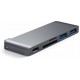 Satechi Aluminum Type-C USB 3.0 Passthrough Hub Space Gray (ST-TCUPM)