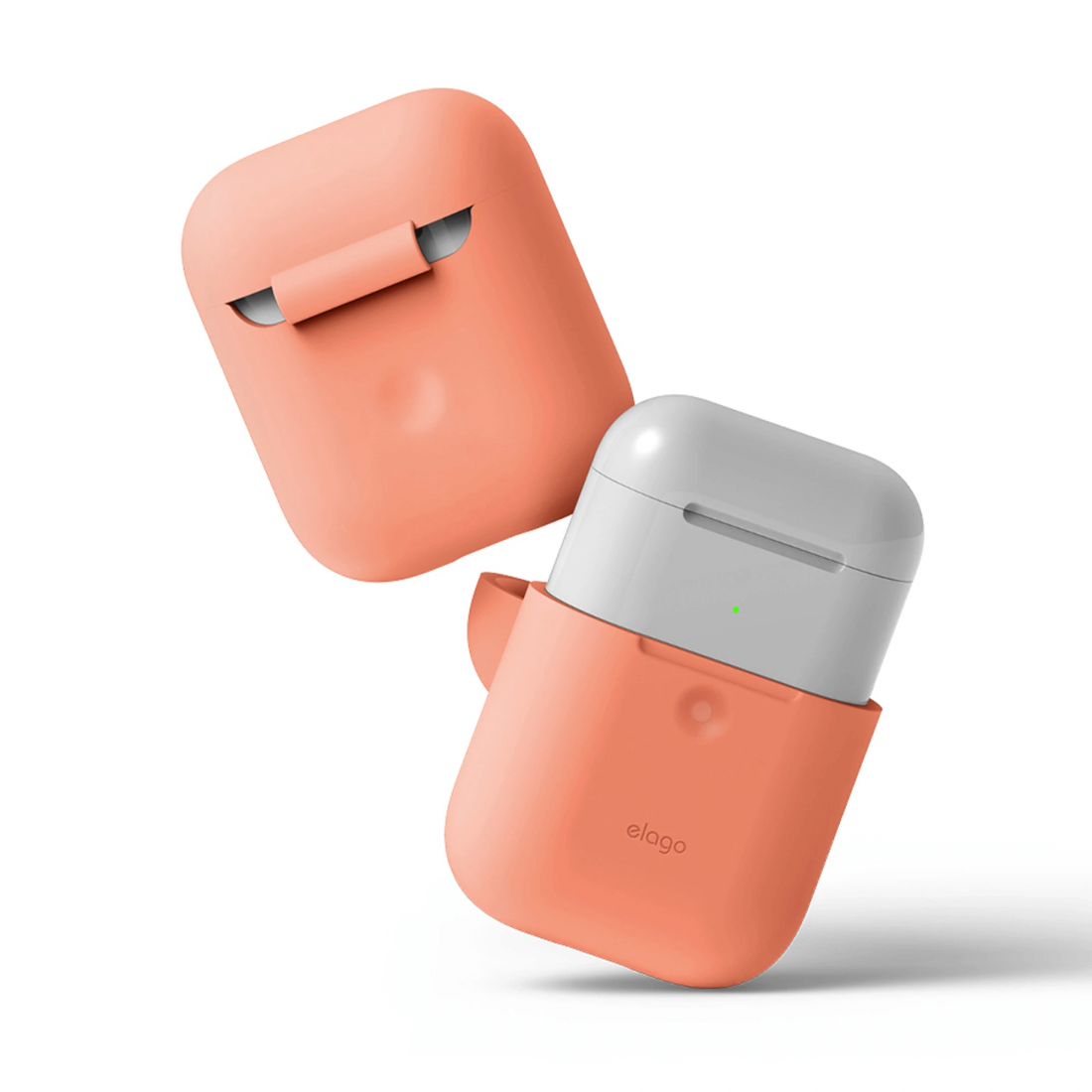 Чохол Elago A2 Silicone Case Peach для Airpods with Wireless Charging Case (EAP2SC-PE)