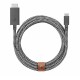 Кабель USB-C to HDMI Native Union Belt Cable Zebra (3 m) (BELT-C-HDMI-ZEB-3)