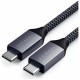Satechi USB-C to USB-C Cable 100W Space Gray (2 m) (ST-TCC2MM)