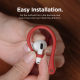 Тримач навушника Elago Earhook Red для Airpods Pro (EAPP-HOOKS-RD)