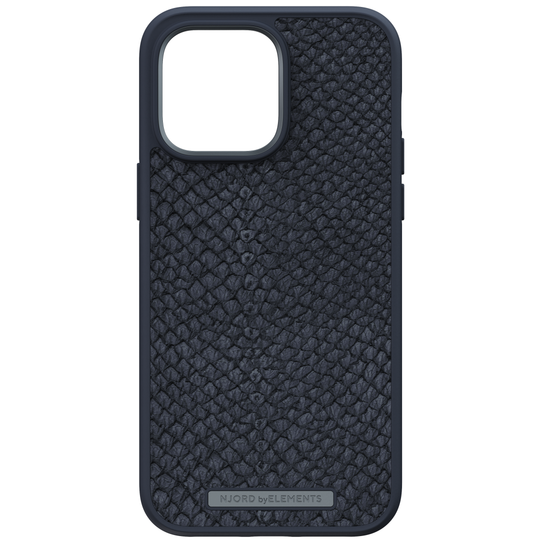Чохол-накладка Njord Salmon Leather MagSafe Case Black для iPhone 14 Pro Max (NA44SL00)