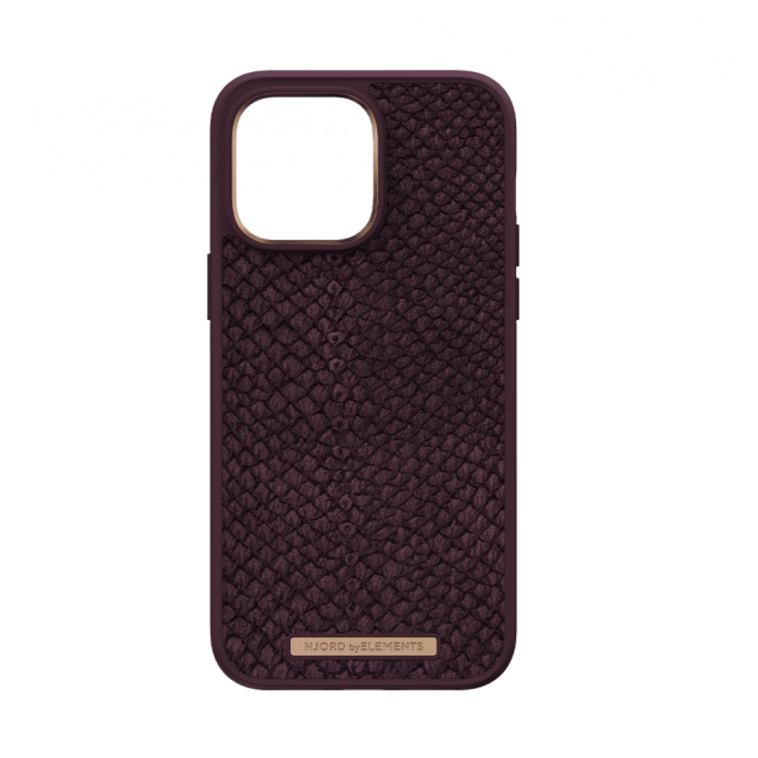 Чохол-накладка Njord Salmon Leather MagSafe Case Rust для iPhone 14 Pro Max (NA44SL03)