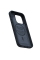 Чохол-накладка Njord Salmon Leather MagSafe Case Black для iPhone 14 Pro (NA43SL00)